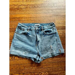 Pacsun Mom Short High Rise Light Denim Size 29
